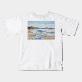 Rainbow Beach - plein air Kids T-Shirt